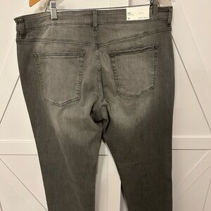 NWT ORD Straight leg jeans, Brand new never worn in a smoke grey color.